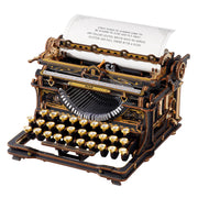 ROKR LK703B Mechanical Wood Models - Mechanical Typewriter Classic Version