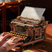 ROKR LK703C Mechanical Wood Models - Mechanical Typewriter Magic Version