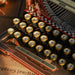 ROKR LK703C Mechanical Wood Models - Mechanical Typewriter Magic Version