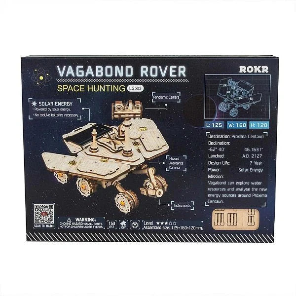 ROKR LS503 Space Hunting Series STEM Kit - Vagabond Rover (Opportunity Rover)