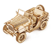 ROKR MC701 Scale Model Vehicles - Army 4x4 Field Car