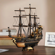 ROKR MCB02 The Seahorse Barque Sailing Ship 3D Wooden Puzzle Model