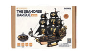 ROKR MCB02 The Seahorse Barque Sailing Ship 3D Wooden Puzzle Model