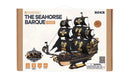 ROKR MCB02 The Seahorse Barque Sailing Ship 3D Wooden Puzzle Model