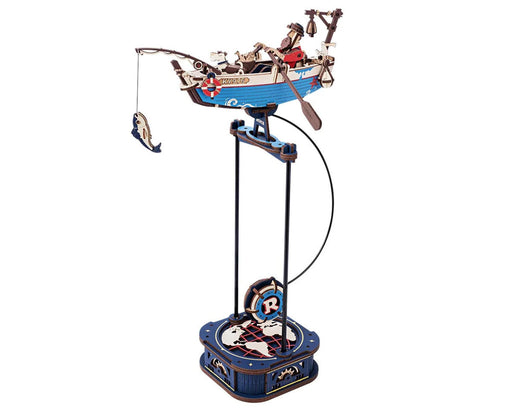 ROKR ROEMCD02 Ocean Fisher Gravity Swing DIY 3D Wooden Model Kit