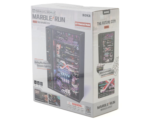 ROKR ROEMR02S The Future City DIY Mechanical 3D Marble Run Set