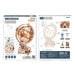 ROKR ST003D Classic 3D Wood Puzzle - Luminous Globe (Electric Version)