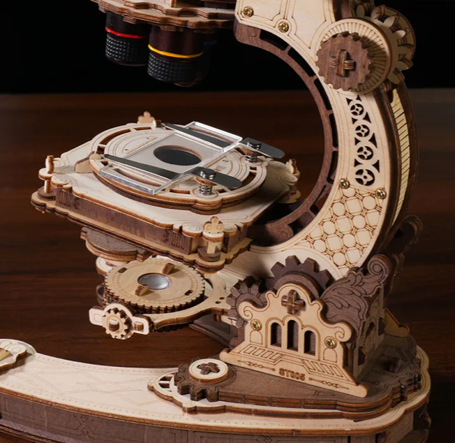 ROKR ST005 Curious Discovery 3D Wood Puzzle - Microscope