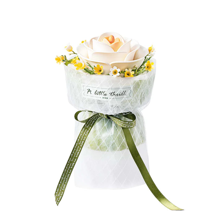 Rolife AF011 DIY 3D Puzzle - White Camellia Flower