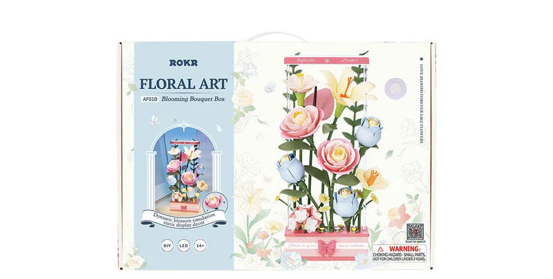 Rolife AF01D DIY 3D Puzzle - Blooming Bouquet Box