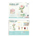 Rolife AF02S Minty Camellia Lamp DIY Miniature 3D Plastic Model Kit