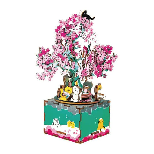Rolife AM409 DIY Music Box - Cherry Blossom Tree