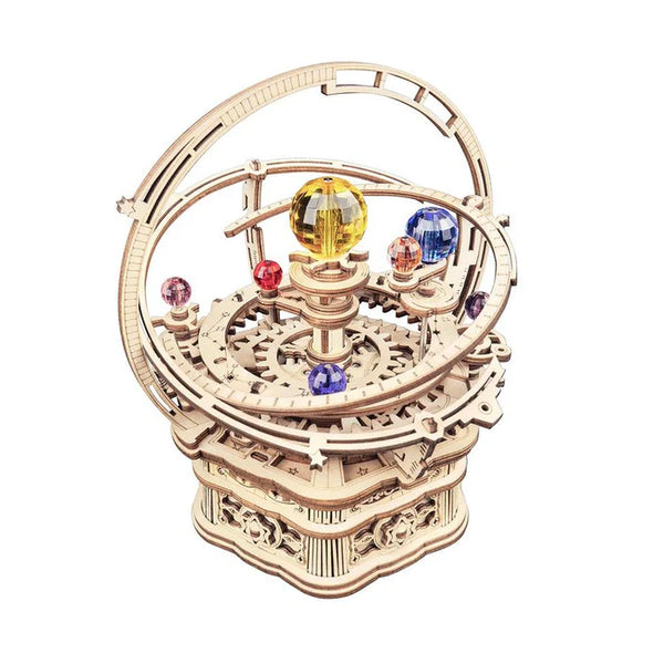Rolife AMK51 Mechanical Music Box 3D Wooden Puzzle - Starry Night