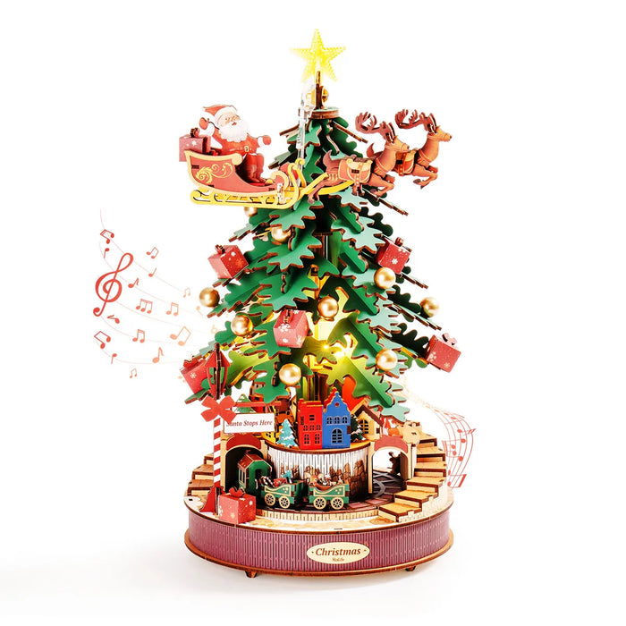 Rolife AMS01 DIY Music Box - Christmas Melody Tree
