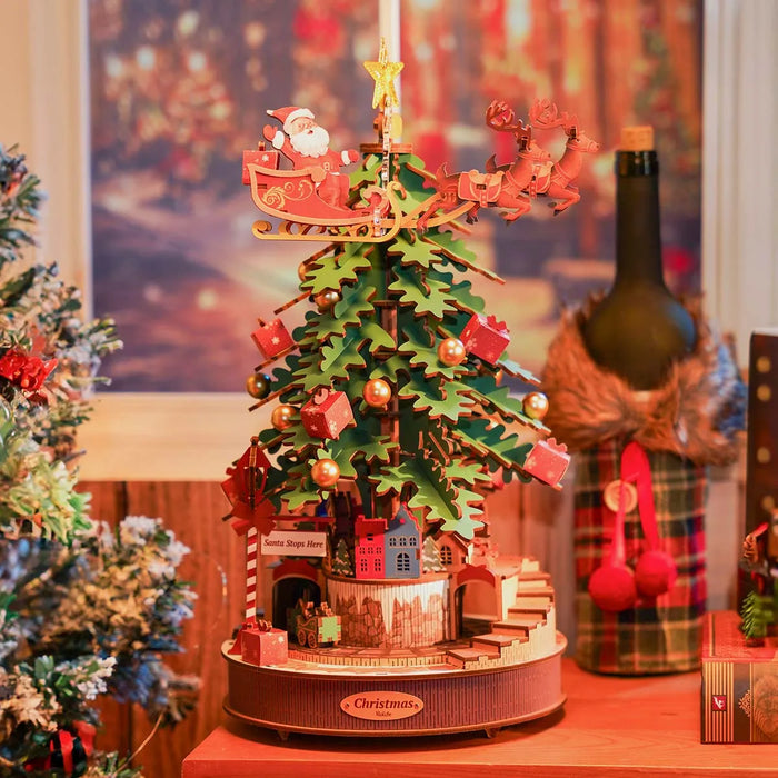 Rolife AMS01 DIY Music Box - Christmas Melody Tree