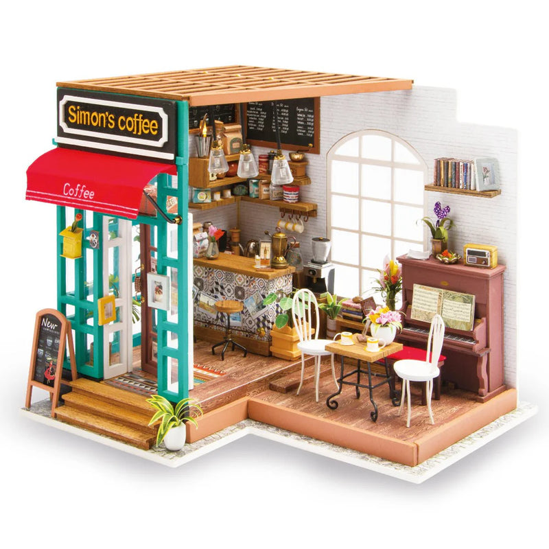 Rolife DG109 DIY Miniature House Kit - Simon's Coffee Shop