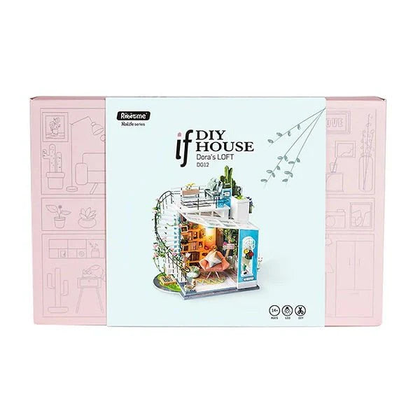 Rolife DG12 DIY Miniature House Kit - Dora's Loft