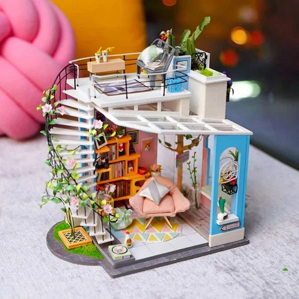 Rolife DG12 DIY Miniature House Kit - Dora's Loft