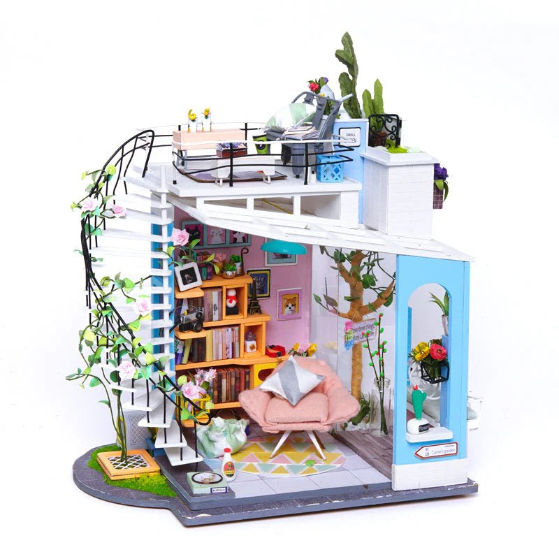 Rolife DG12 DIY Miniature House Kit - Dora's Loft