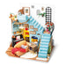 Rolife DG141 DIY Miniature House Kit - Joy's Peninsula Living Room