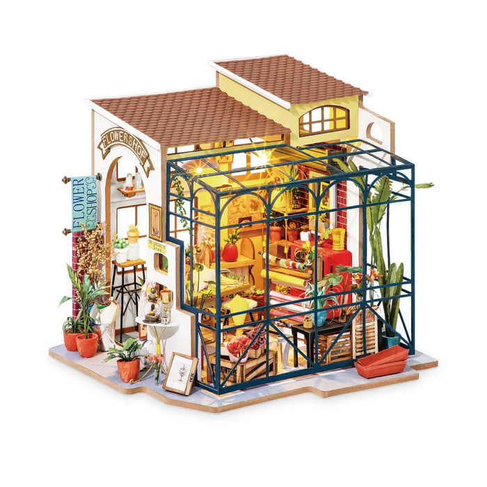 Rolife DG145 DIY Miniature House Kit - Emily's Flower Shop