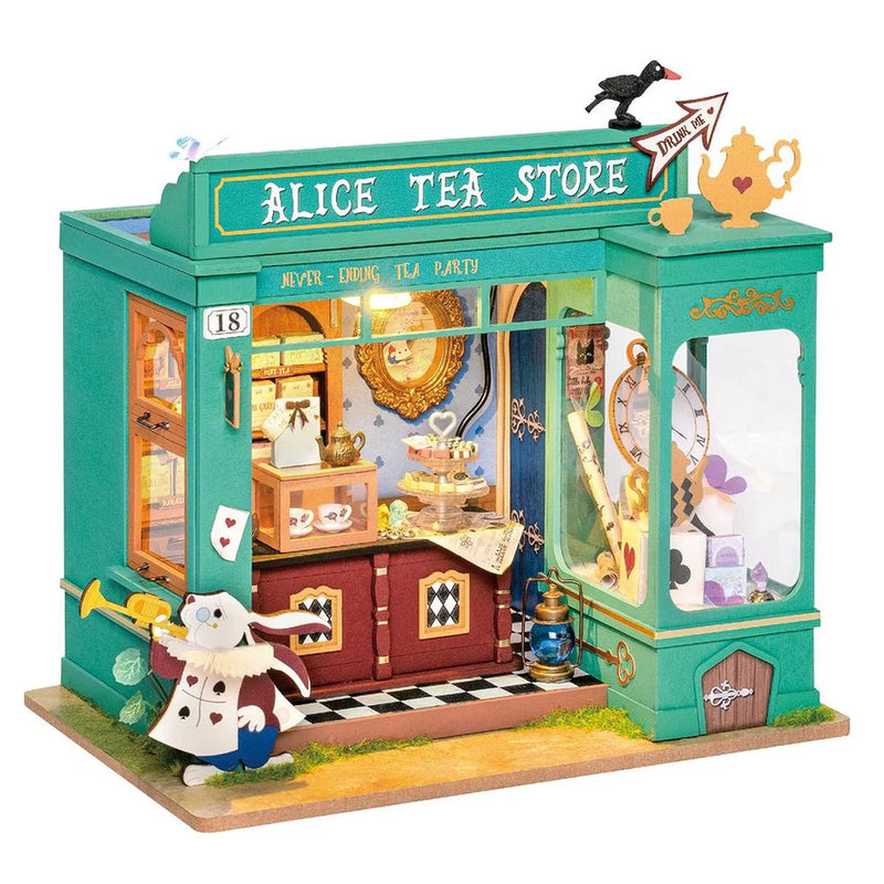 Rolife DG156 DIY Miniature House Kit - Alice's Tea Store