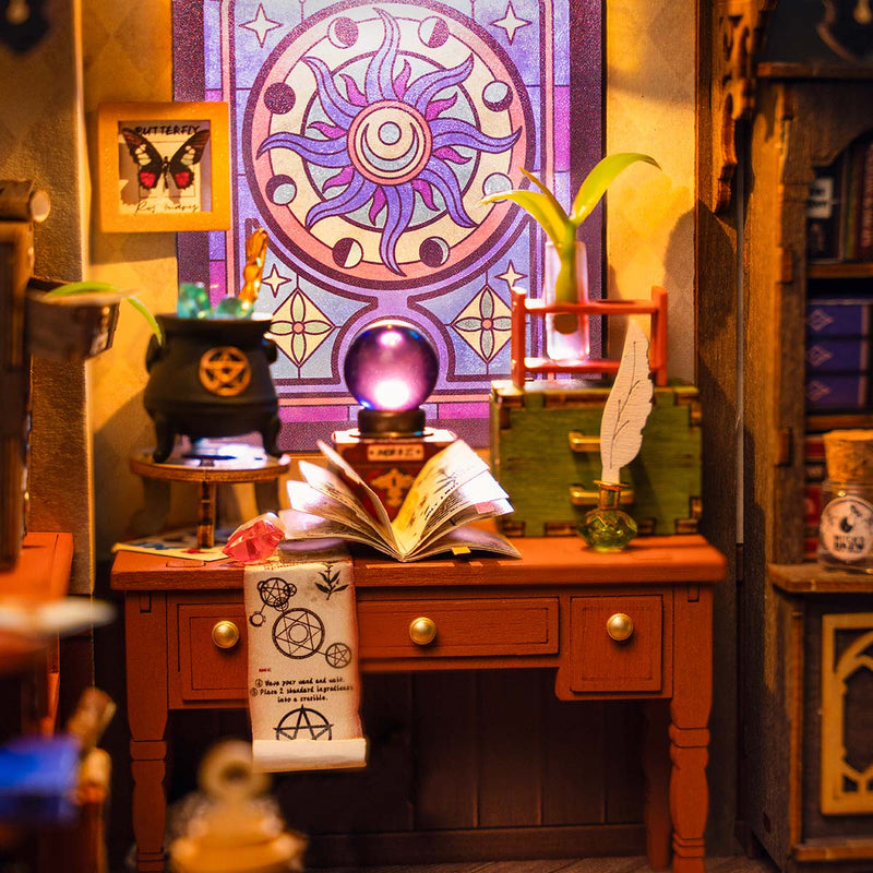 Rolife DG166 DIY Miniature House Kit - The Magic Study
