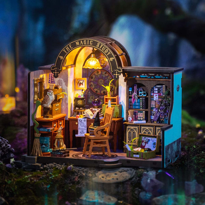Rolife DG166 DIY Miniature House Kit - The Magic Study