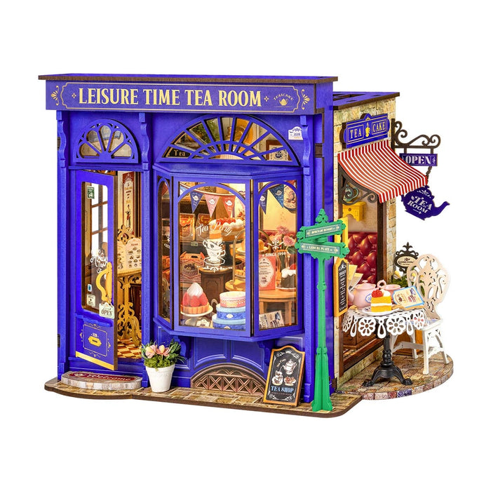 Rolife DG171 DIY Miniature House Kit - Leisure Time Tea Room