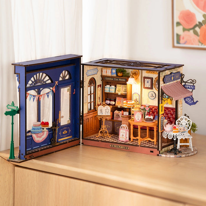 Rolife DG171 DIY Miniature House Kit - Leisure Time Tea Room
