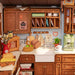 Rolife DG172 DIY Miniature House Kit - Baking Kitchen