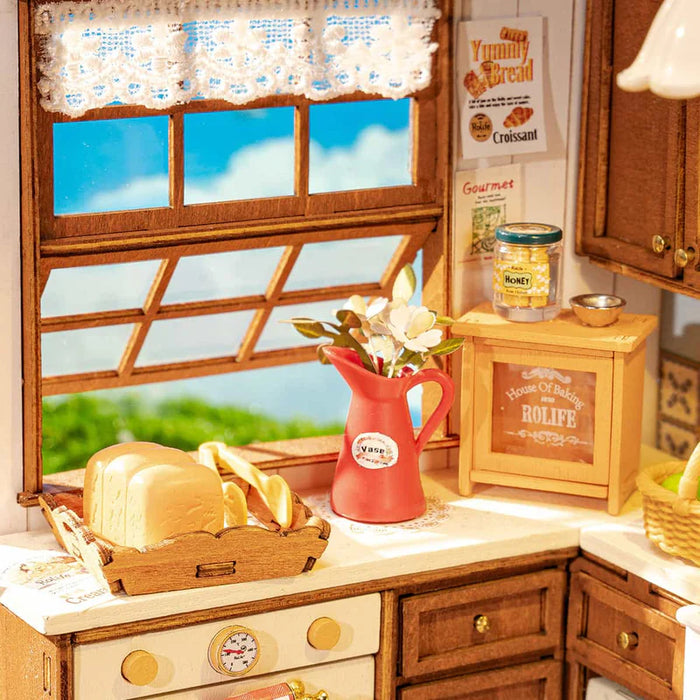 Rolife DG172 DIY Miniature House Kit - Baking Kitchen