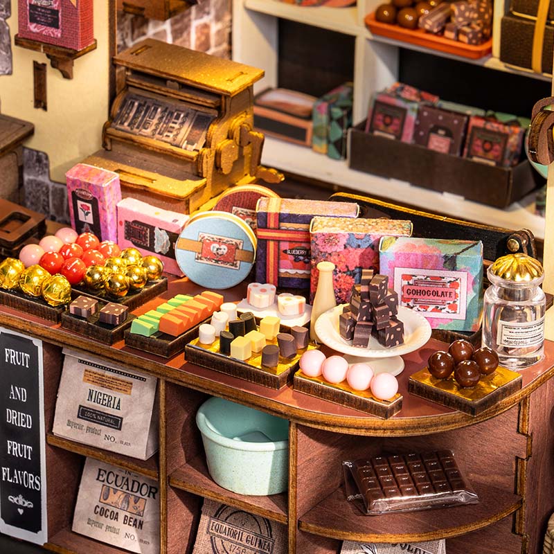 Rolife DG174 DIY Miniature House Kit - Henry's Chocolate