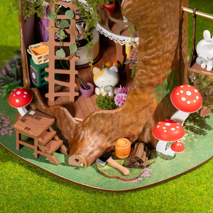 Rolife DG179 DIY Miniature House Kit - Fairytale Tree House