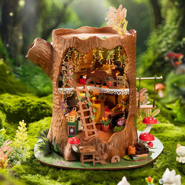 Rolife DG179 DIY Miniature House Kit - Fairytale Tree House