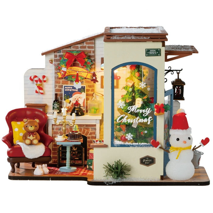 Rolife DG18 DIY Miniature House Kit - Snow House