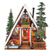 Rolife DG181 DIY Miniature House Kit - A-Frame Cabin