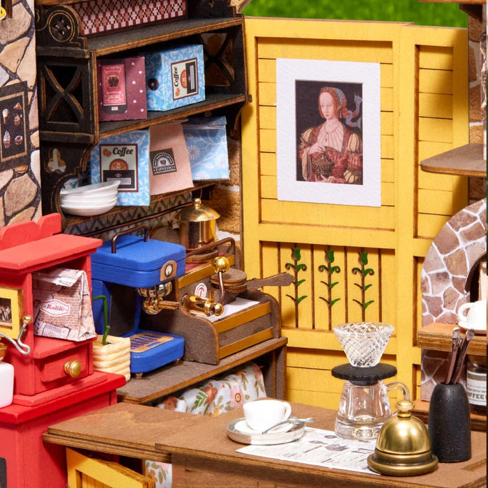 Rolife DH201 DIY Miniature House Kit - Leafree Cafe
