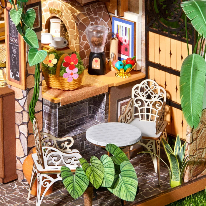 Rolife DH201 DIY Miniature House Kit - Leafree Cafe