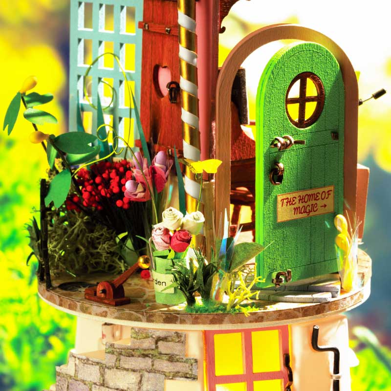 Rolife DS003 Mysterious World Miniature Dollhouse Kit - Secluded Neighbor