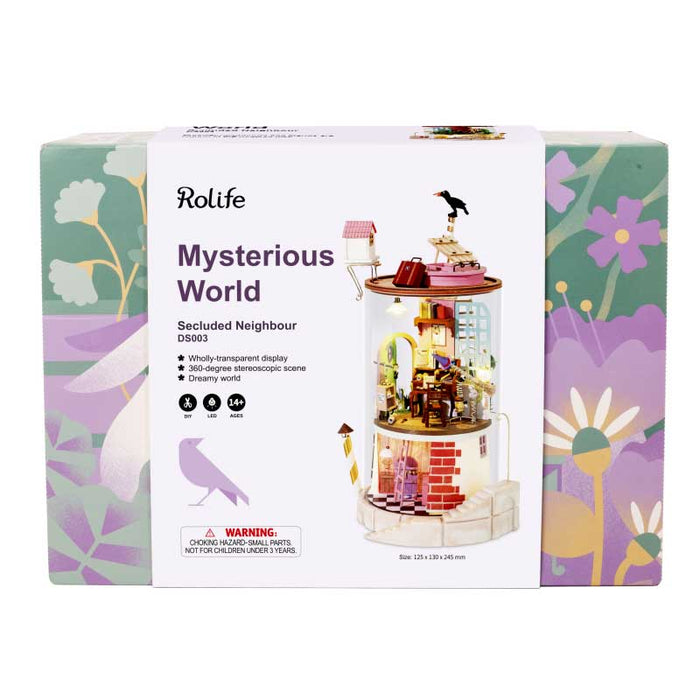 Rolife DS003 Mysterious World Miniature Dollhouse Kit - Secluded Neighbor