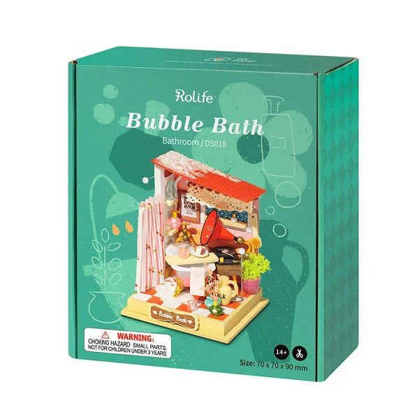 Rolife DS018 Super Mini House Kit - Bubble Bath - Bathroom