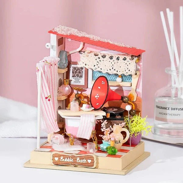 Rolife DS018 Super Mini House Kit - Bubble Bath - Bathroom