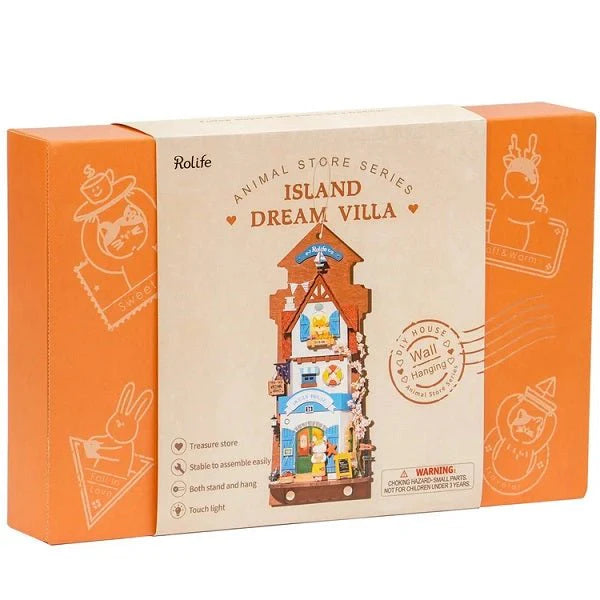 Rolife DS022 DIY Wall Hanging Series - Island Dream Villa