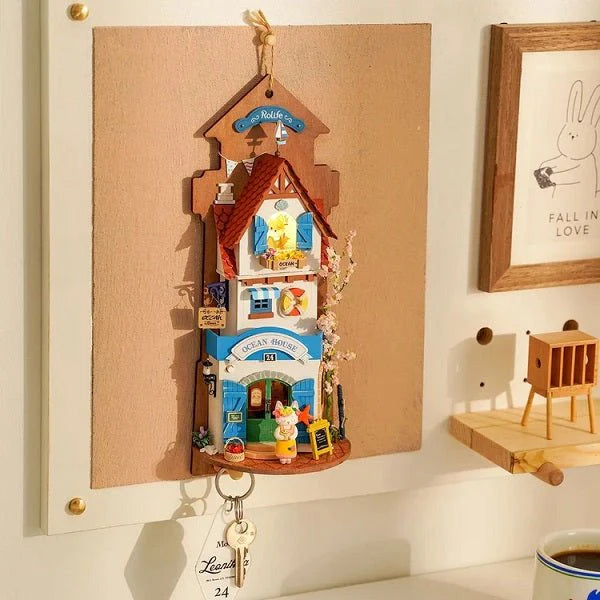Rolife DS022 DIY Wall Hanging Series - Island Dream Villa