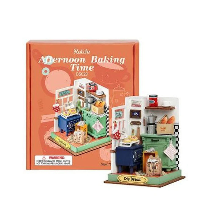 Rolife DS029 DIY Super Miniature House Kit - Afternoon Baking Time