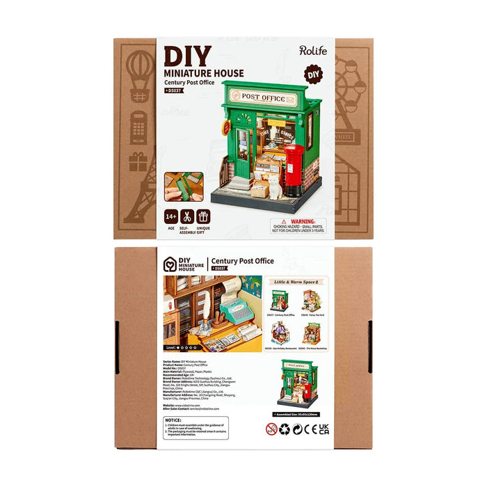 Rolife DS037 DIY Miniature House Kit - Century Post Office