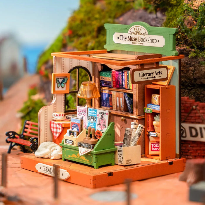 Rolife DS040 DIY Miniature House Kit - The Muse Bookshop