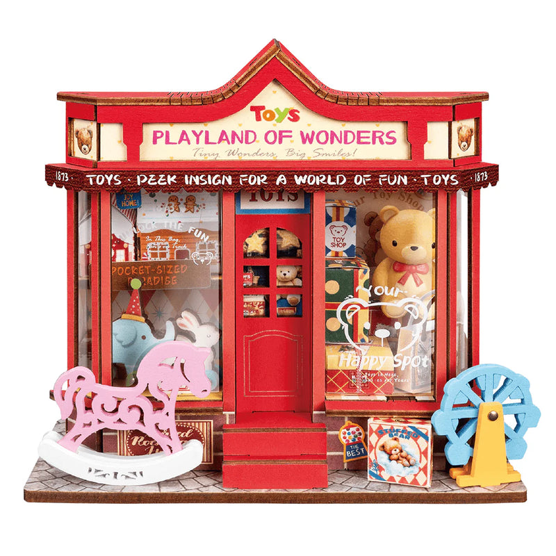 Rolife DS044 DIY Super Miniature Store Kit - Whimsey Toy Shop