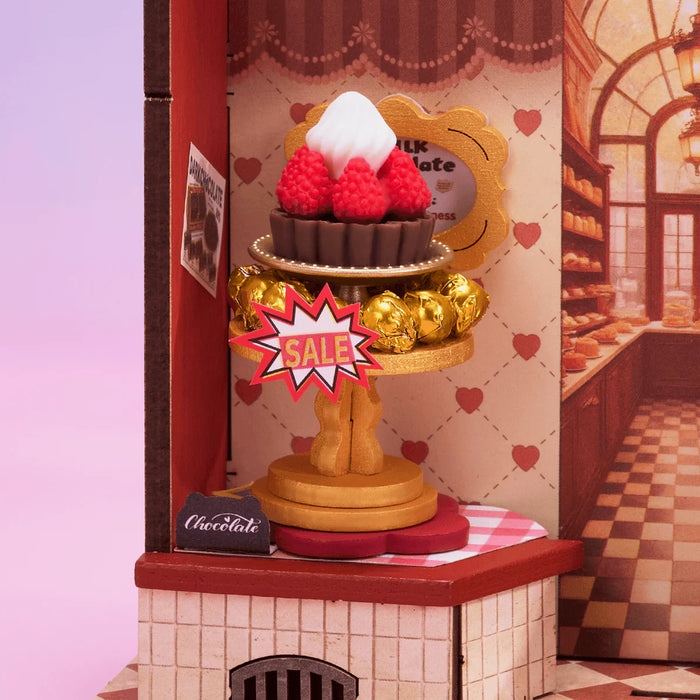 Rolife DS046 DIY Super Miniature Store Kit - Sweet Chocolate Shop
